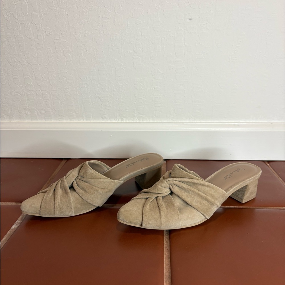 Splendid Beige Women's Mules